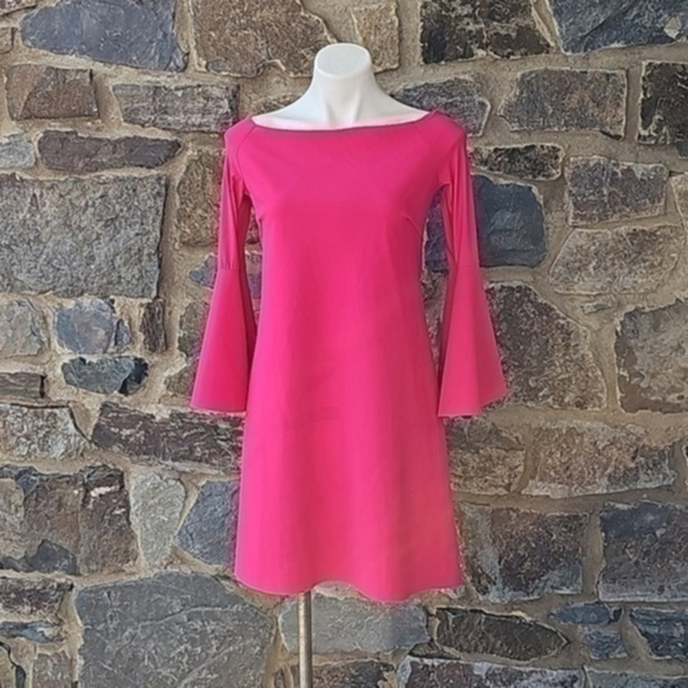 CHIARA BONI La Petite Robe Natalia Bell-Sleeve Dress size EU 42 (US 6)